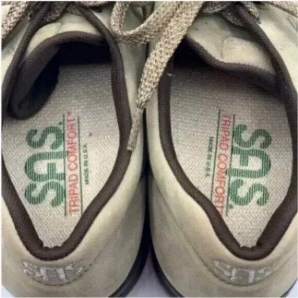 SAS Free Time Suede Leather Comfort Walking Shoes Size 6.5 - Picture 7 of 7